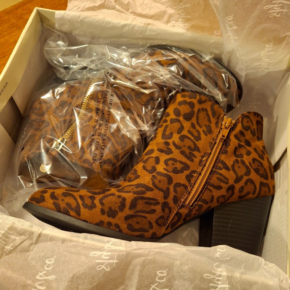 Style & Co suede ankle boots